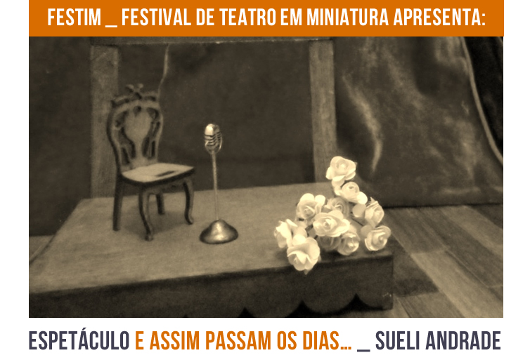 FESTIM _ Espetáculo E ASSIM PASSAM OS DIAS… _ Sueli Andrade_