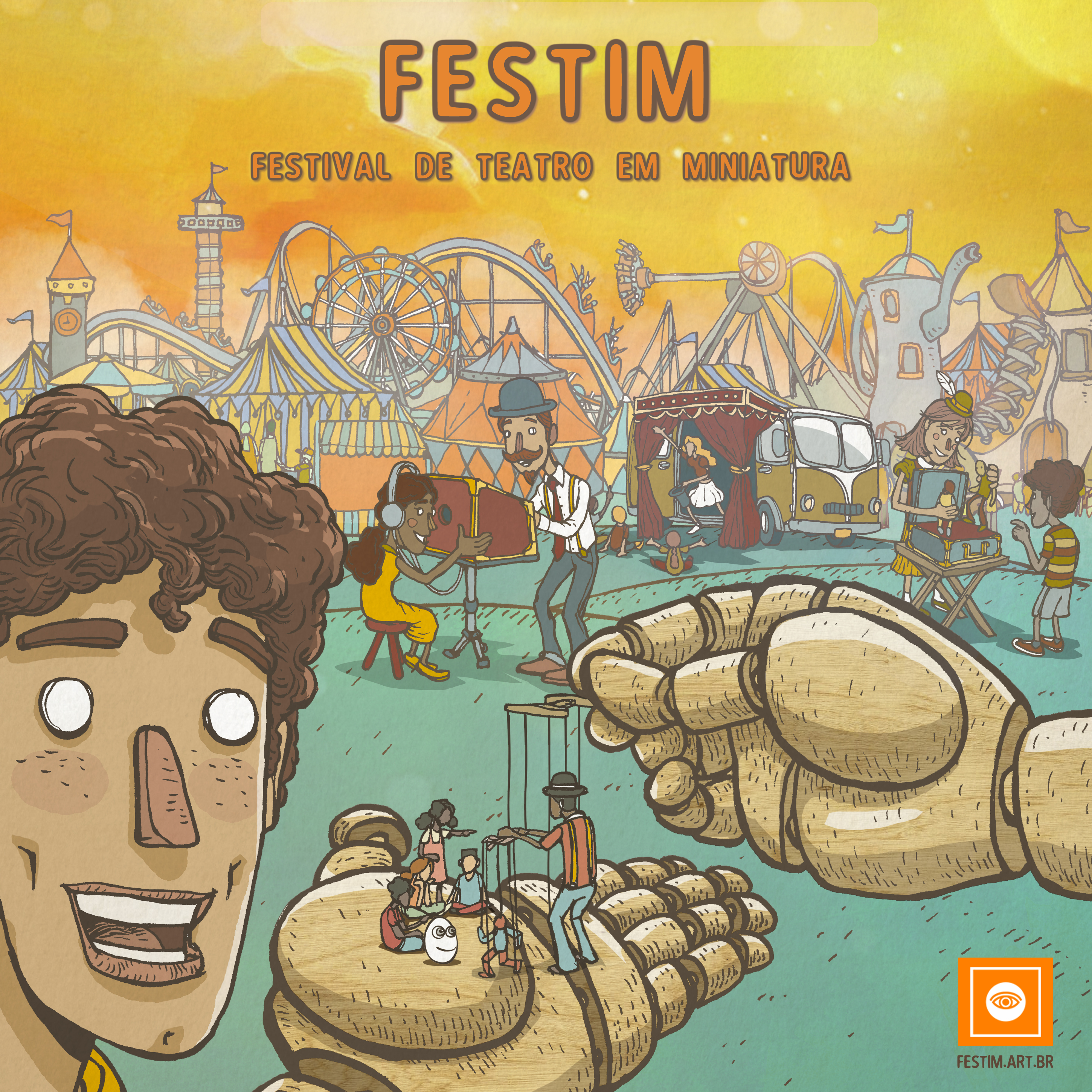 FESTIM - FESTIVAL DE TEATRO EM MINIATURA E TEATRO LAMBE LAMBE